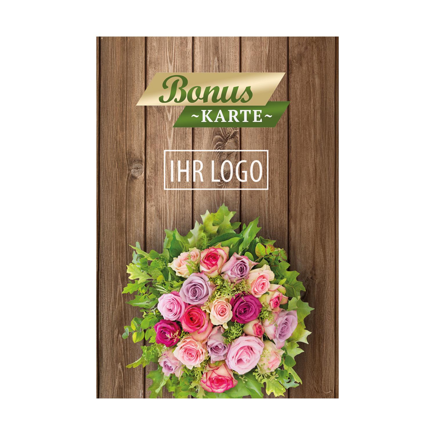 Bonuskarte für Floristen, Blumengeschäfte und Gärtnereien