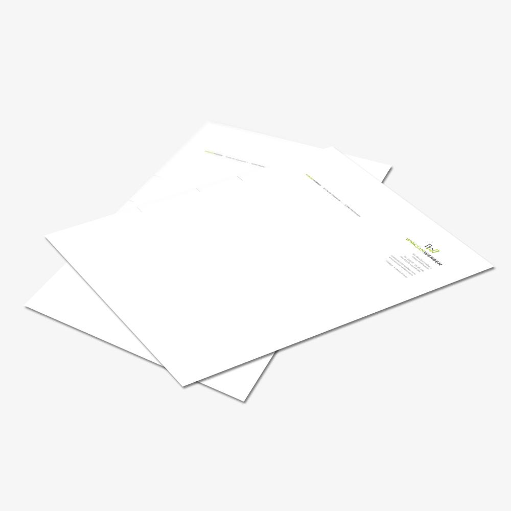 Briefbögen & Geschäftspost DIN A4 auf schönem Papier drucken