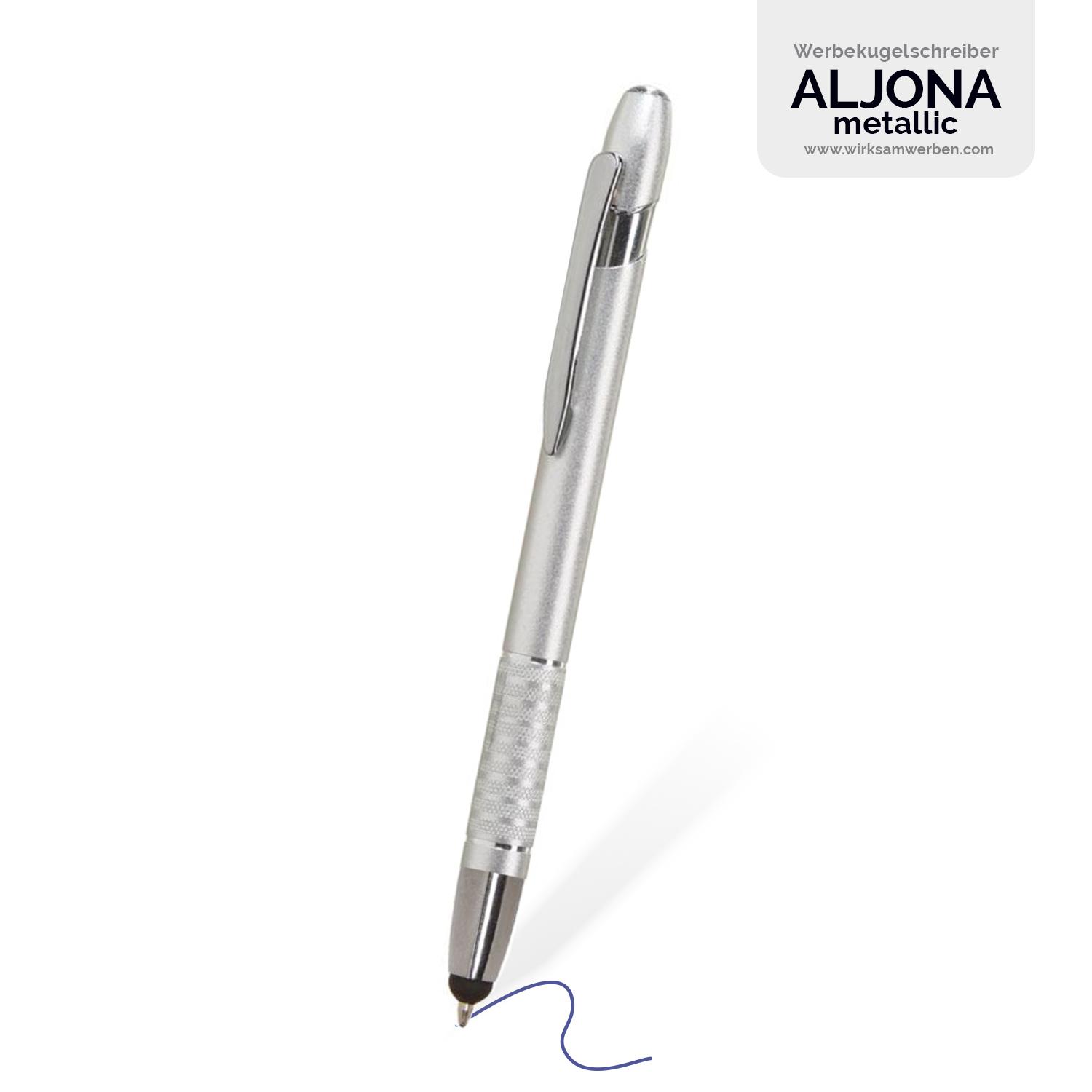 WPRO Metall-Kugelschreiber Olivia mit Touchpen 100 Stück | personalisierbar mit Logo & Gravur | farbig sortiert – idealer Werbeartikel für Firmen, Events & Messen WPRO Metall-Kugelschreiber Olivia mit Touchpen 100 Stück | personalisierbar mit Logo & Gravur | farbig sortiert – idealer Werbeartikel für Firmen, Events & Messen