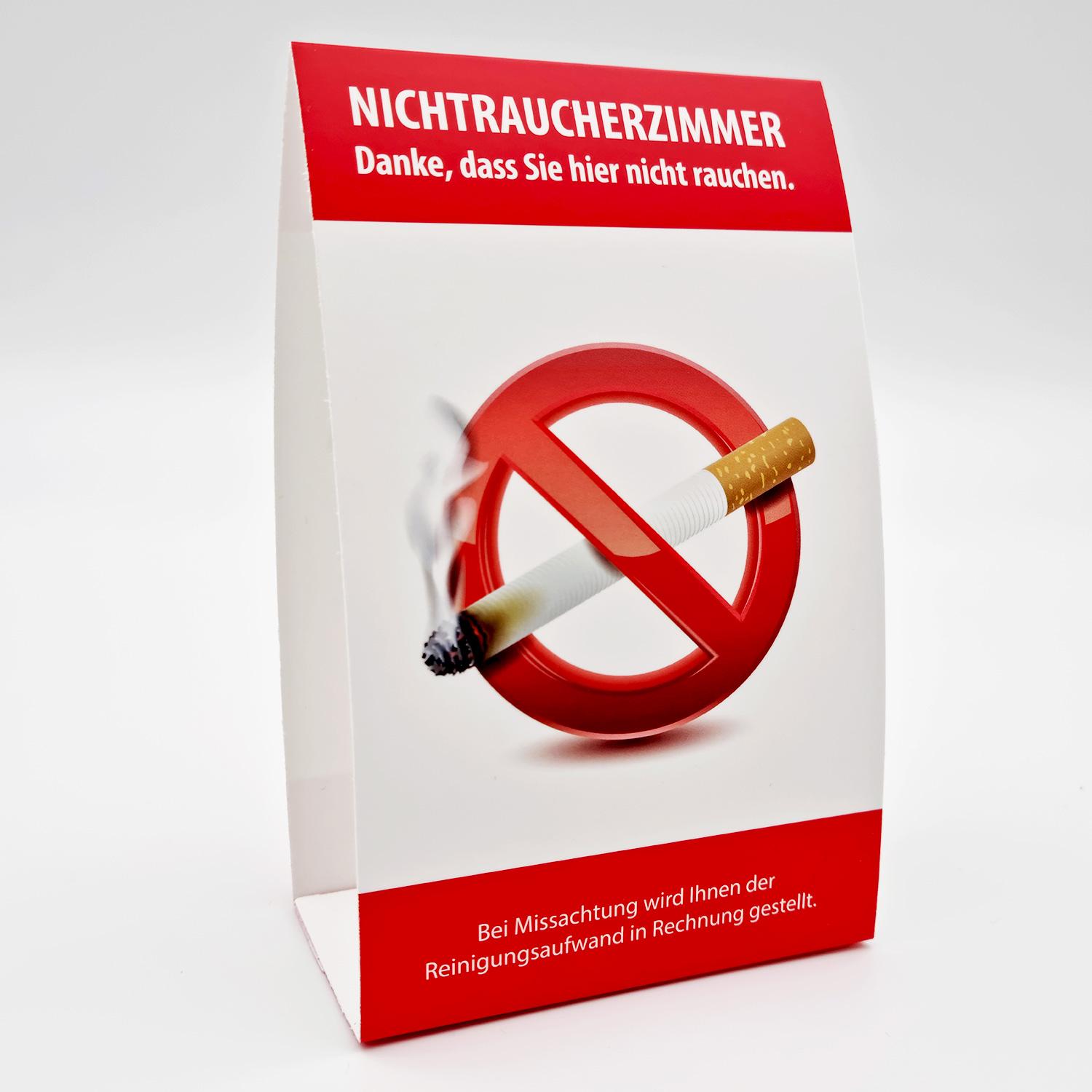 10 Aufkleber 9cm Sticker Rauchverbot Nichtraucherzimmer Hotel Hinweis Schild 