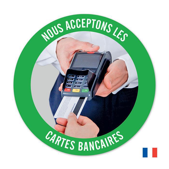 Autocollant pour carte de crédit - Protection de carte bancaire