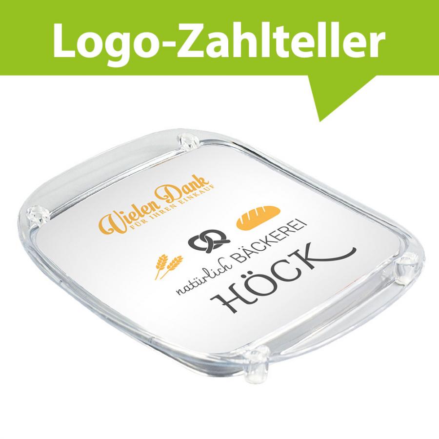 Logo-Zahlteller fr Bckerein