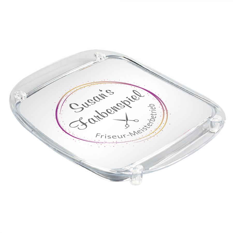 Logo-Zahlteller Friseur