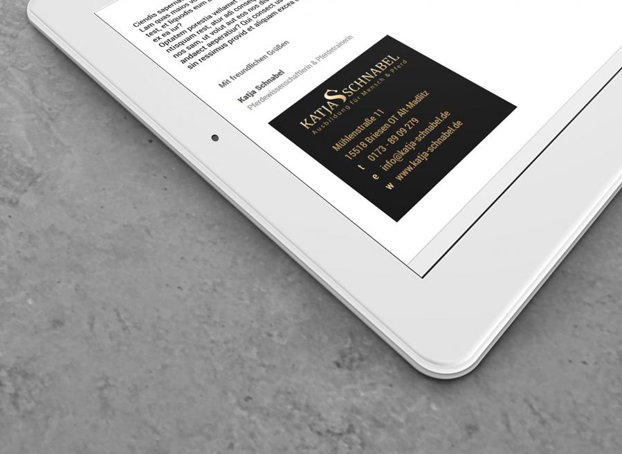 E-Mail-Signatur