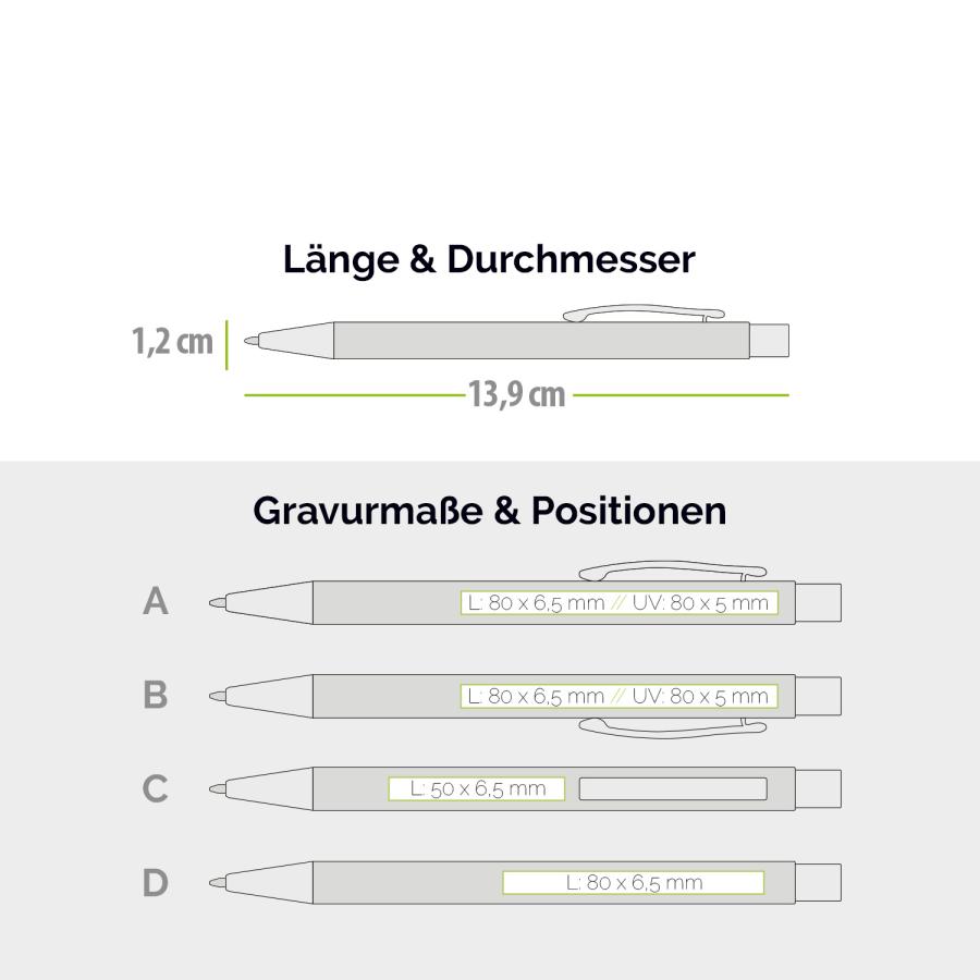 Adriano Soft SHine Druckpositionen