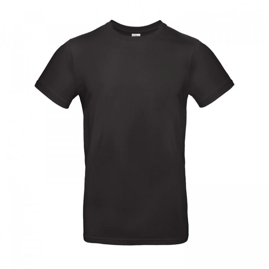 T-Shirt B&C Schwarz