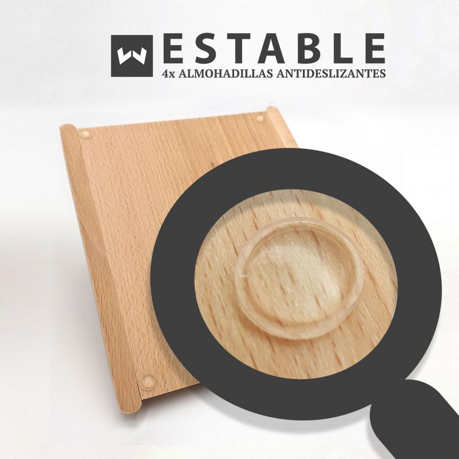 Estable - 4x almohadillas antideslizantes