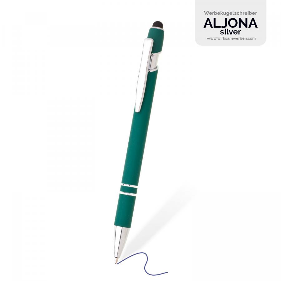 Dunkelgrüne Werbekugelschreiber bestellen – elegante Werbekugelschreiber für effektive Werbung