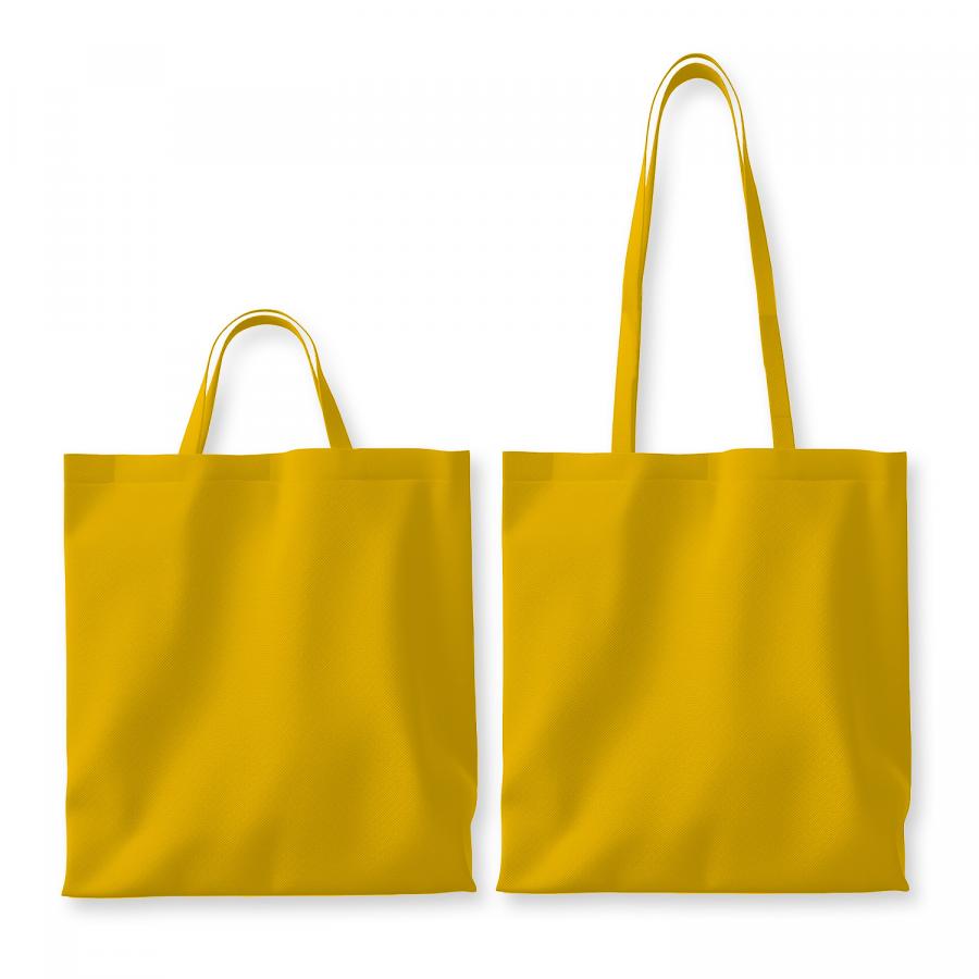 Gelbe Baumwolltaschen,  Klassischer Stoffbeutel
