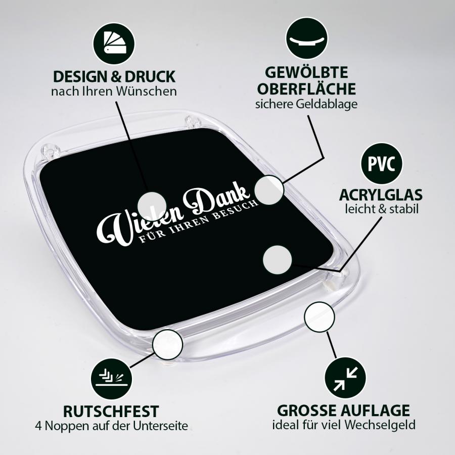 Artikeldetails  Wechselgeldteller für Dienstleister, schwarz