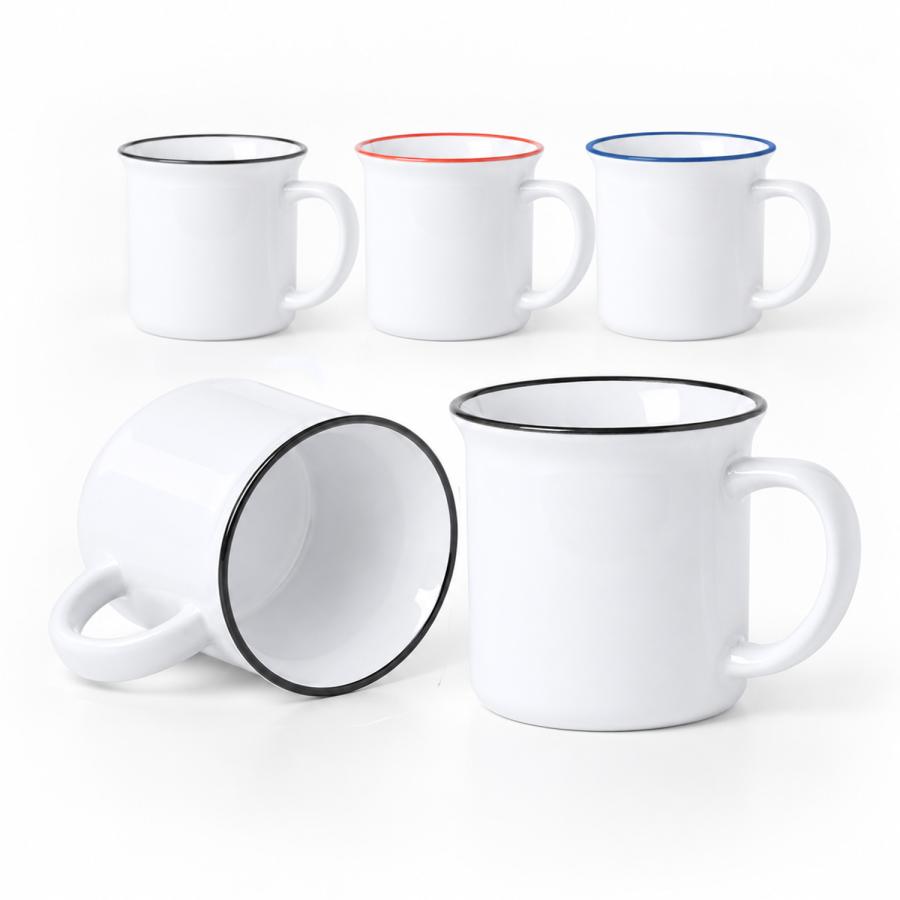 Keramiktasse im Vintage-Look bedrucken &ndash; NORD 300 ml