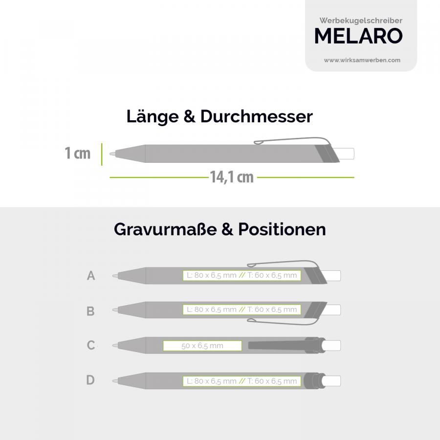 Kugelschreiber mit besonderer Gravur – Magic-Laser Effekt für einzigartiges Branding