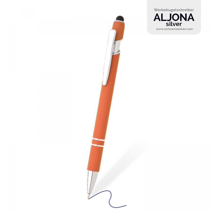 Orangene Werbekugelschreiber bestellen – dynamische Werbeartikel für starke Markenbotschaften