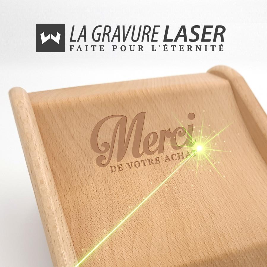 Plateau pour monnaie, plateau  monnaie, assiette  monnaie en bois y compris la gravure au laser pour l'ternit