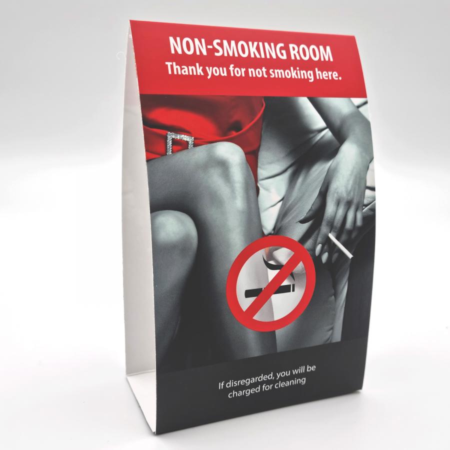 Rauchen verboten Schild in englischer Sprache