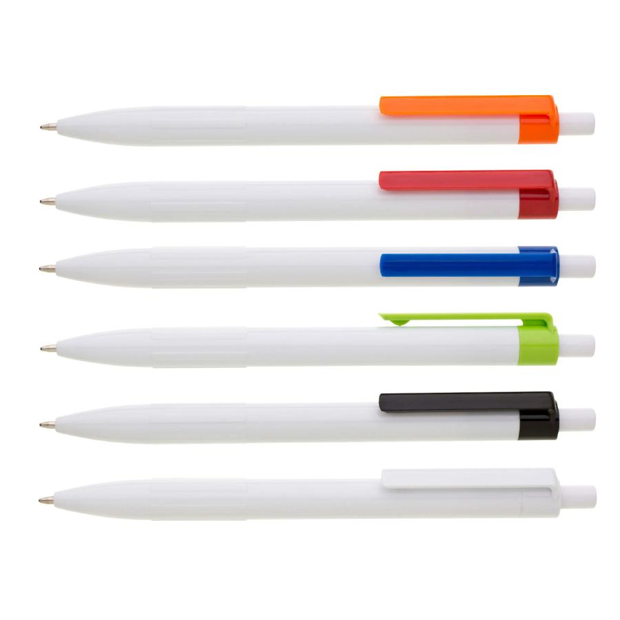 Recycling Kugelschreiber aus Kunststoff in verschiedenen Farben