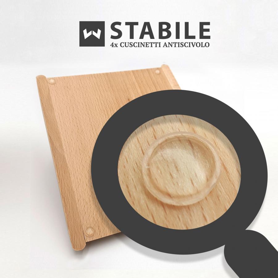 Stabile - 4x cuscinetti antiscivolo