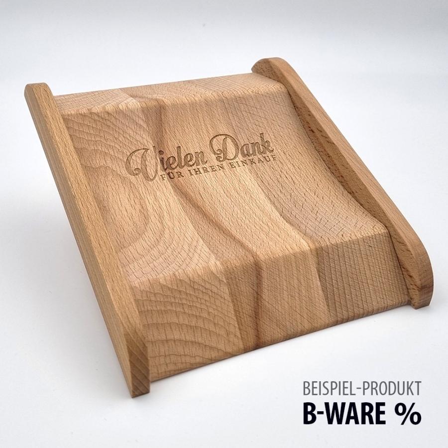 Zahlteller Kassierteller aus Holz vergünstigte B-Ware, 2. Wahl