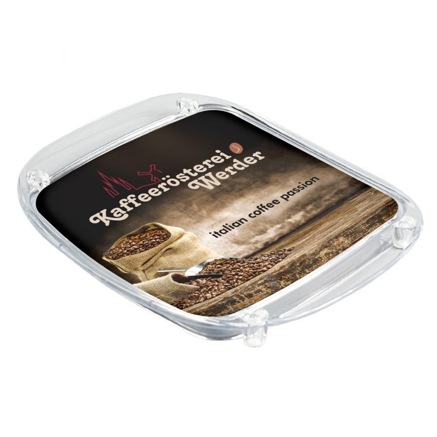 Zahlteller mit Logodruck hier online bestellen