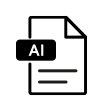 AI Druckvorlage
