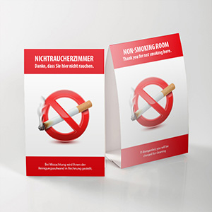 Hinweisschild Rauchen verboten, no smoking